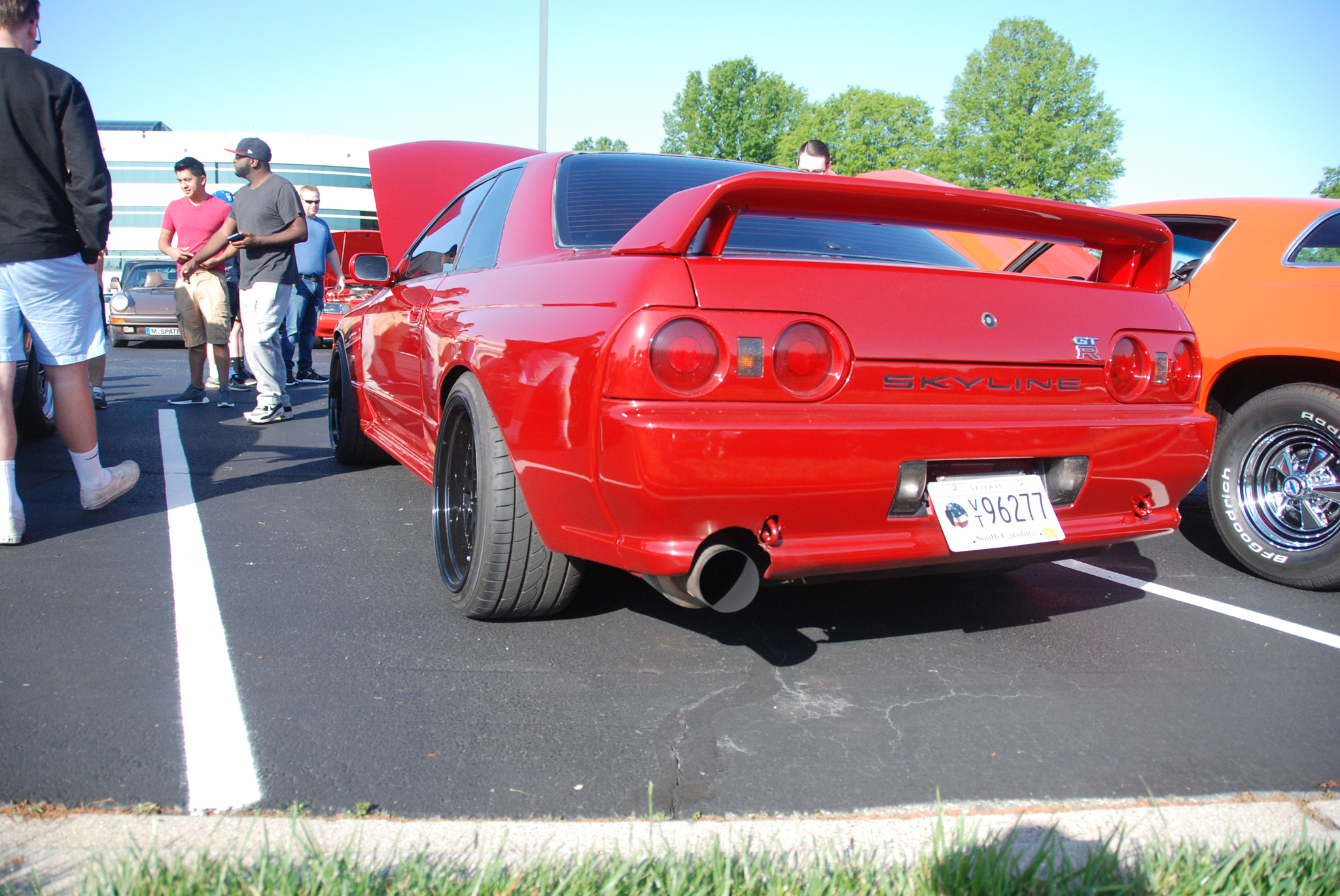 Nikon D80 sample photo. Nissan r32 gt-r photography
