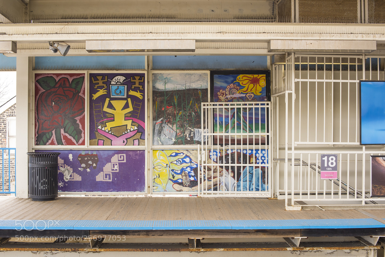Nikon D810 sample photo. 18th street pink line photography