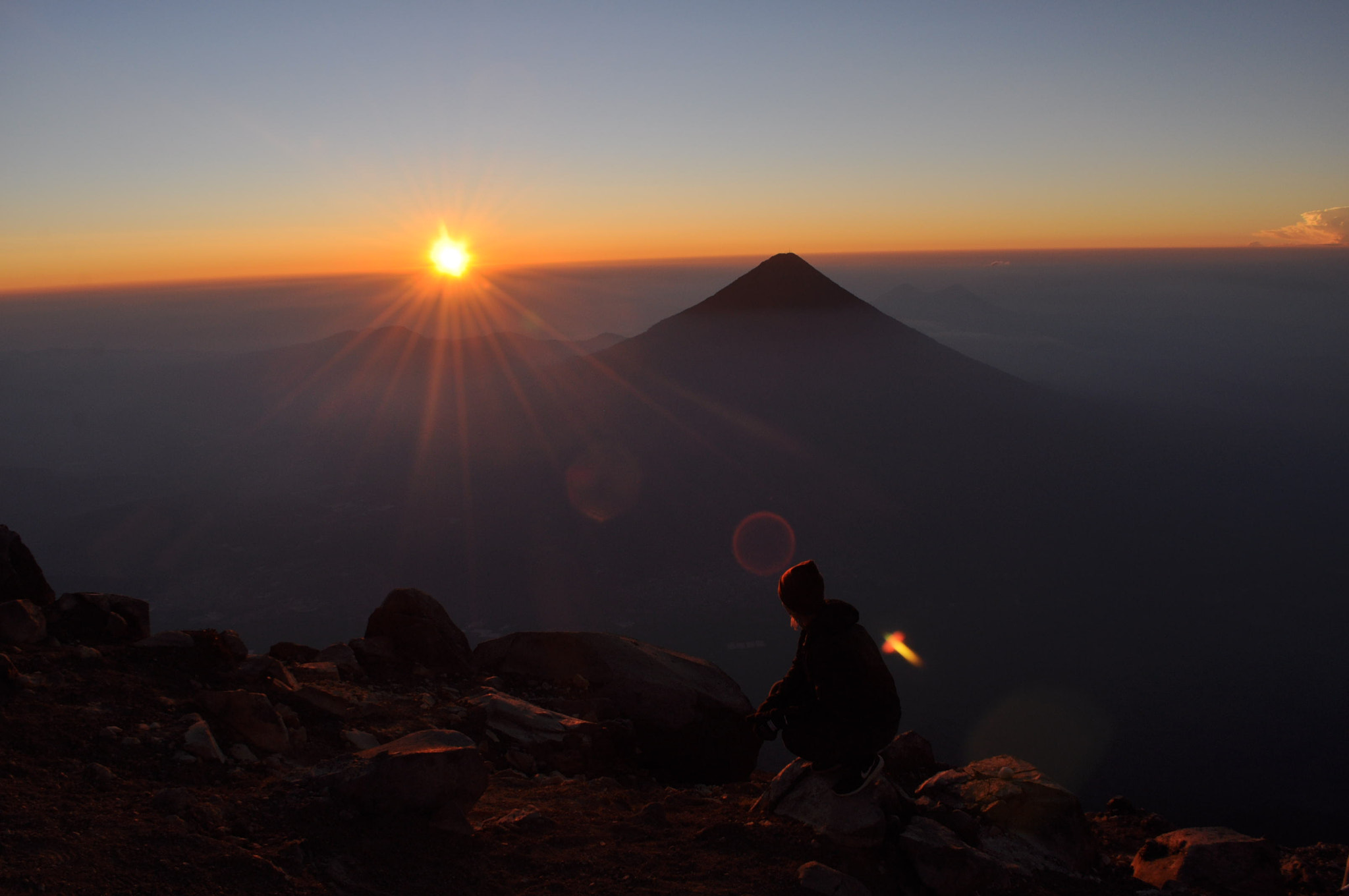 Nikon D90 sample photo. Volcano acatenango photography