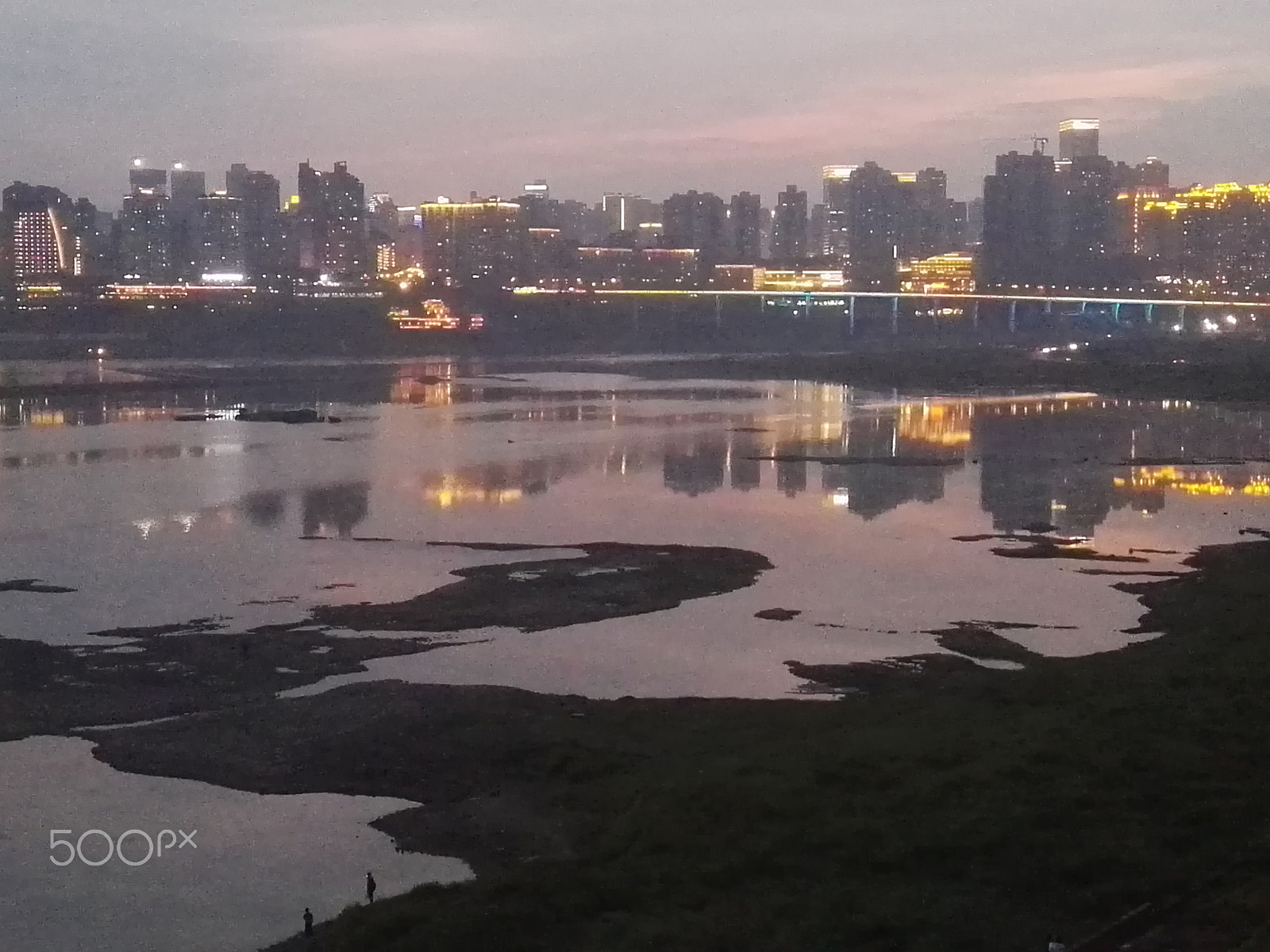 HUAWEI P8 sample photo. City night scene photography