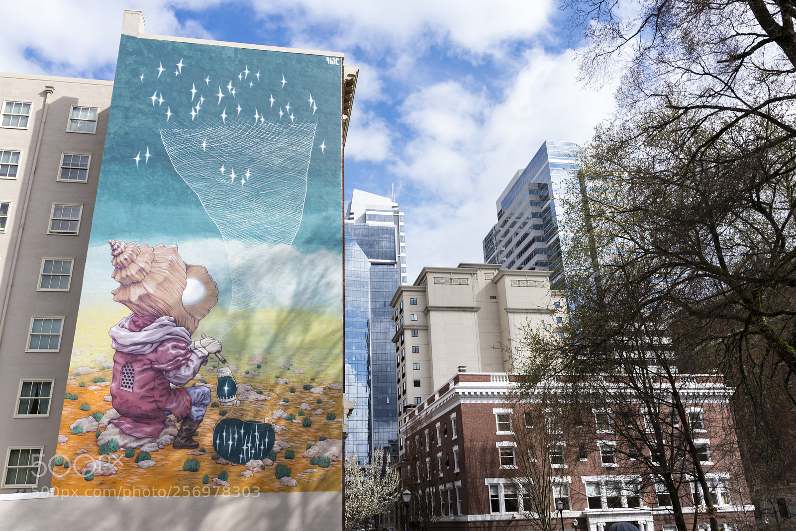 Pentax K-1 sample photo. Portland skyline photography