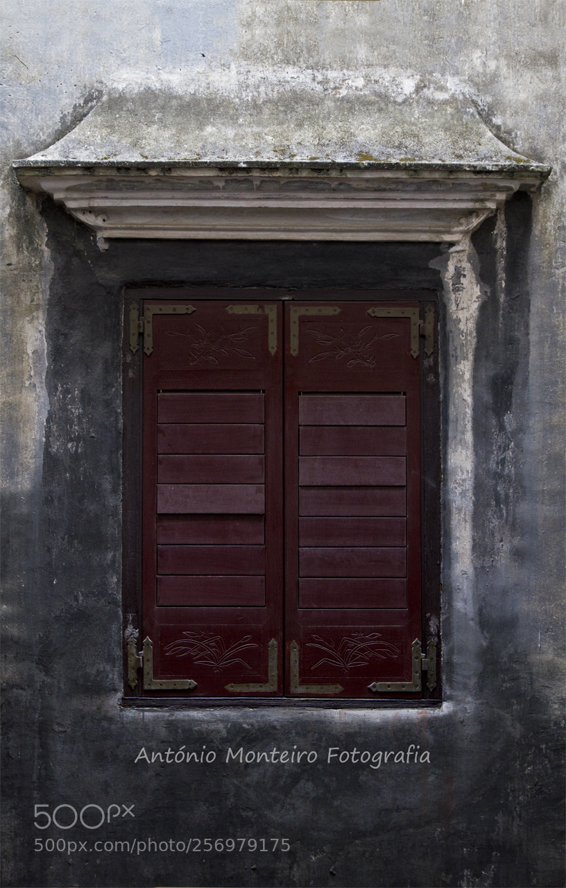 Canon EOS 7D sample photo. Mandarin's old house window photography