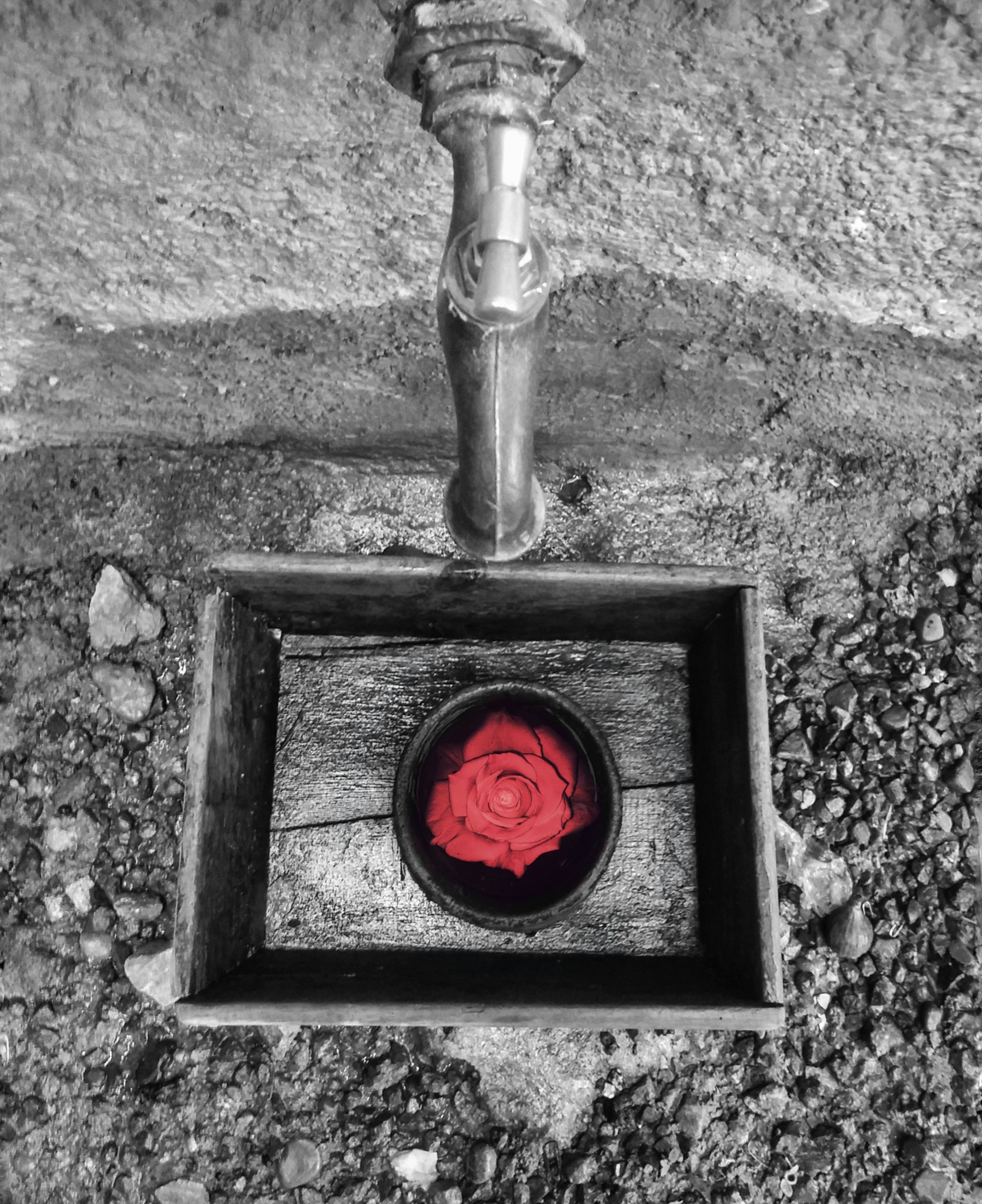 LG G2 sample photo. Drop of water photography