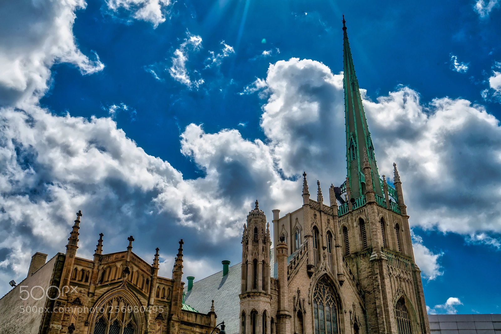 Sony a7R II sample photo. History and clouds photography