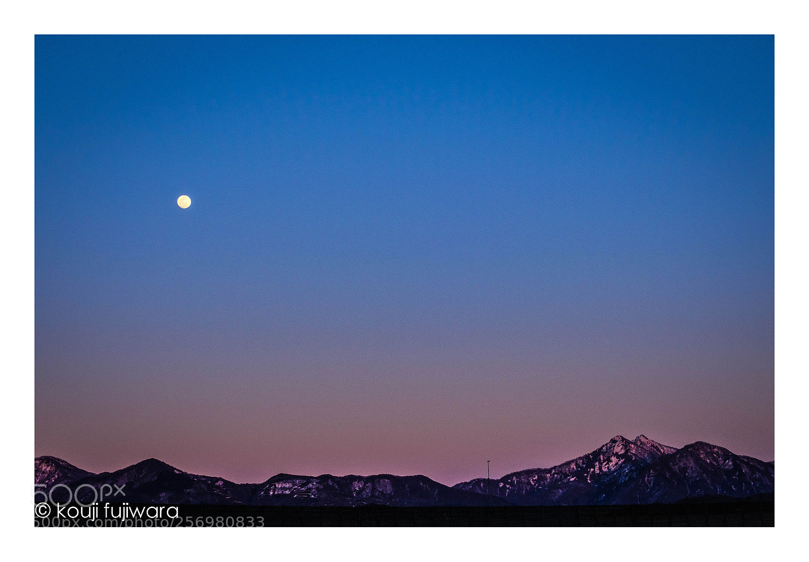 Fujifilm X-T2 sample photo. Full moon...in the sky photography