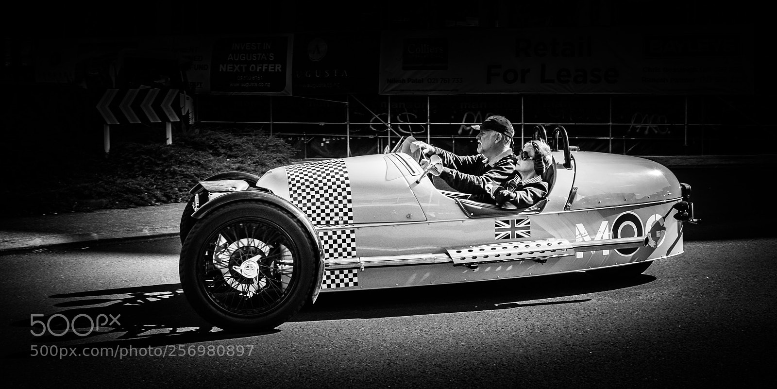 Fujifilm X100T sample photo. Morgan 3 wheeler photography