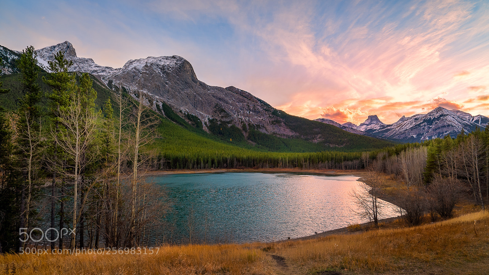 Sony a7S sample photo. Kananaskis sunset photography