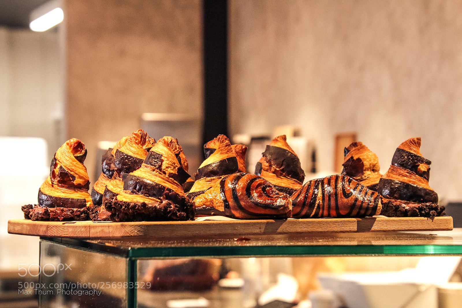 Canon EOS 70D sample photo. Chocolate and caramel croissants. photography