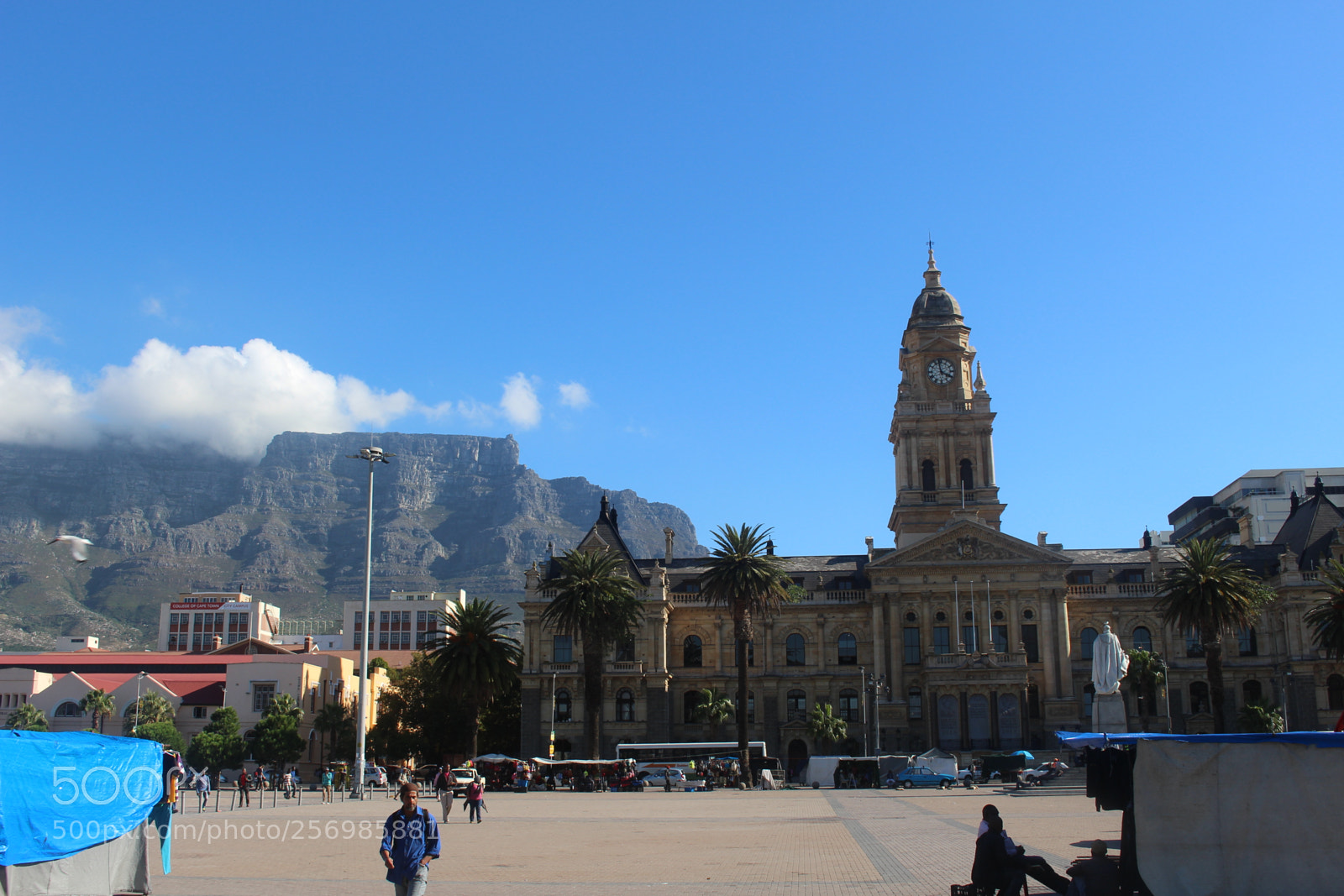 Canon EOS 100D (EOS Rebel SL1 / EOS Kiss X7) sample photo. Cape town town hall photography