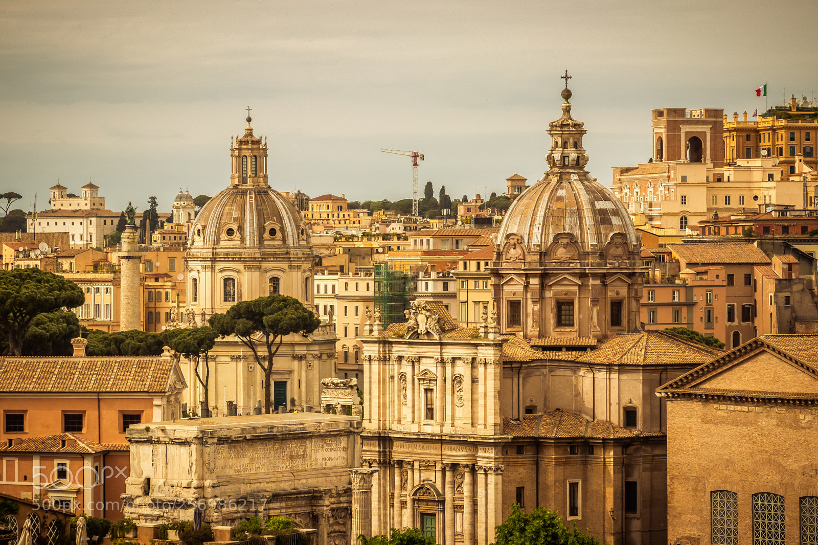 Canon EOS 80D sample photo. Rome - view from photography