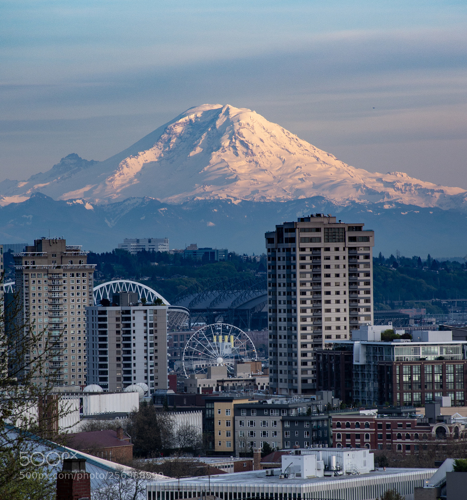 Nikon D7200 sample photo. Seattle's iconic mt rainier photography