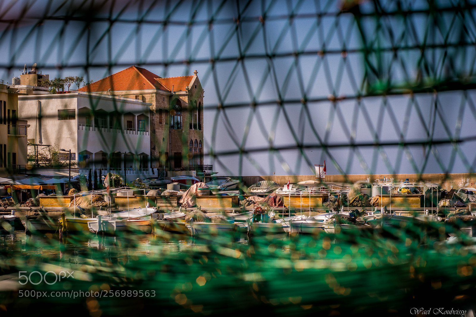 Nikon D5500 sample photo. Behind the fishing net photography