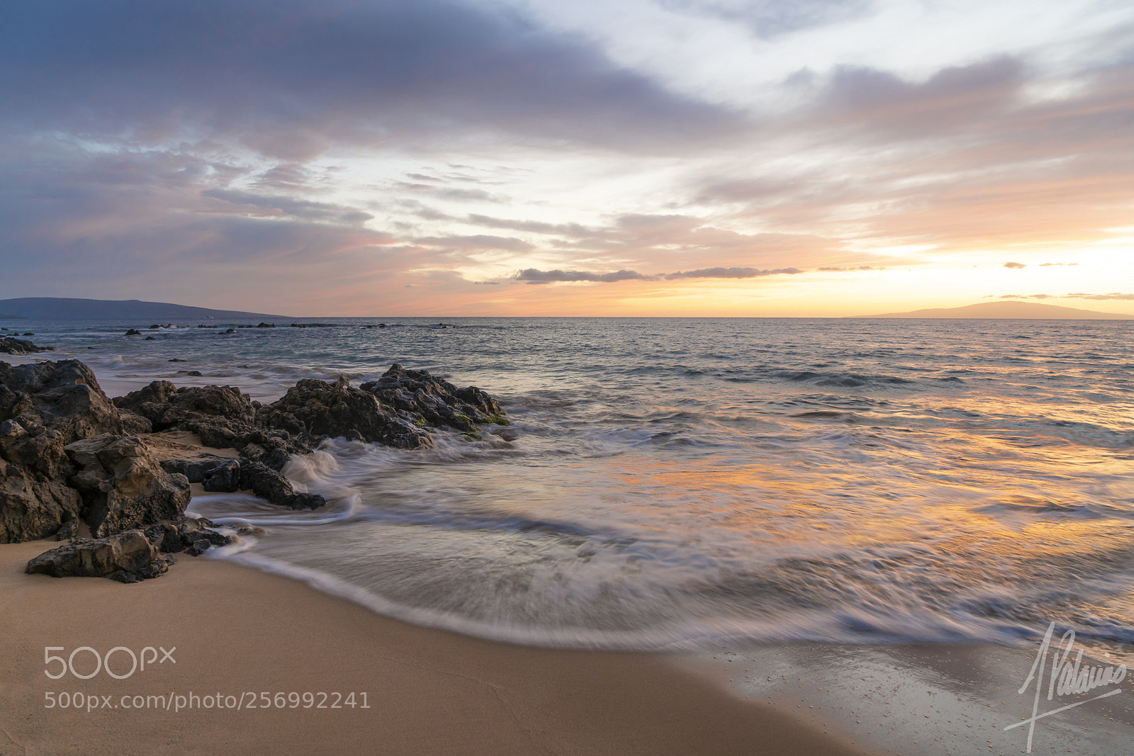 Sony a7R II sample photo. Maui sunset photography