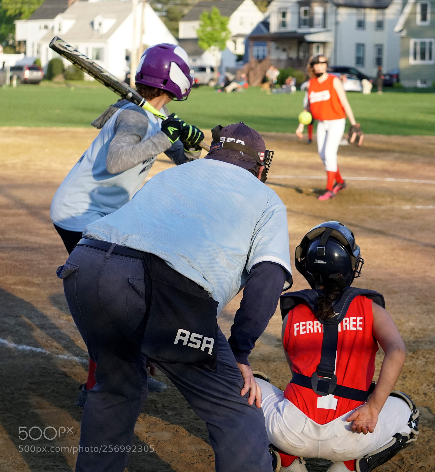 Sony a6500 sample photo. Softball photography