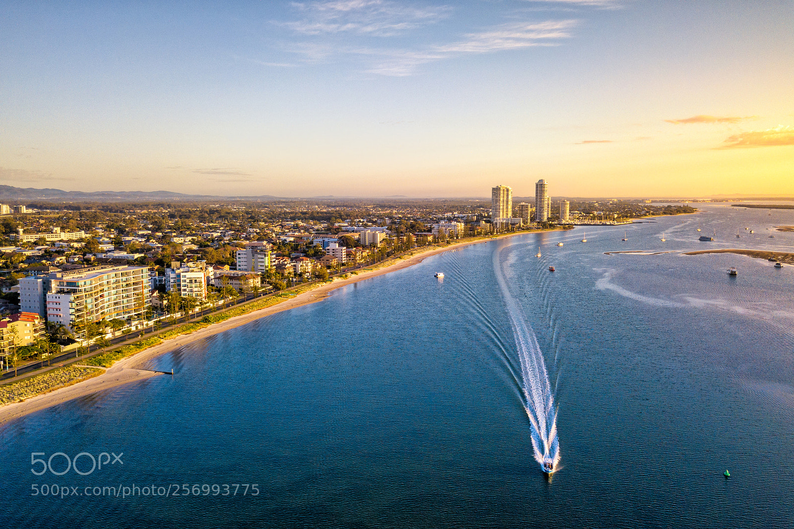 DJI FC220 sample photo. Good morning, gold coast photography