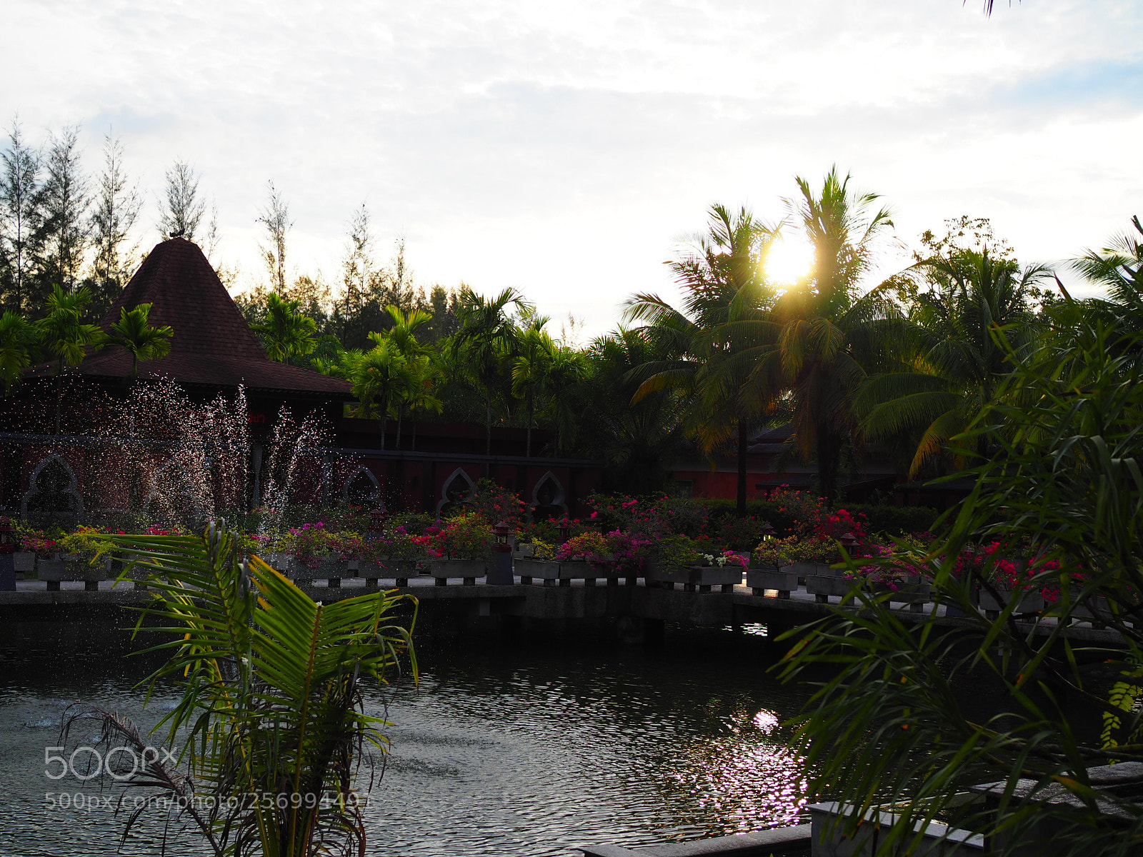 Olympus OM-D E-M10 sample photo. Resort spa photography