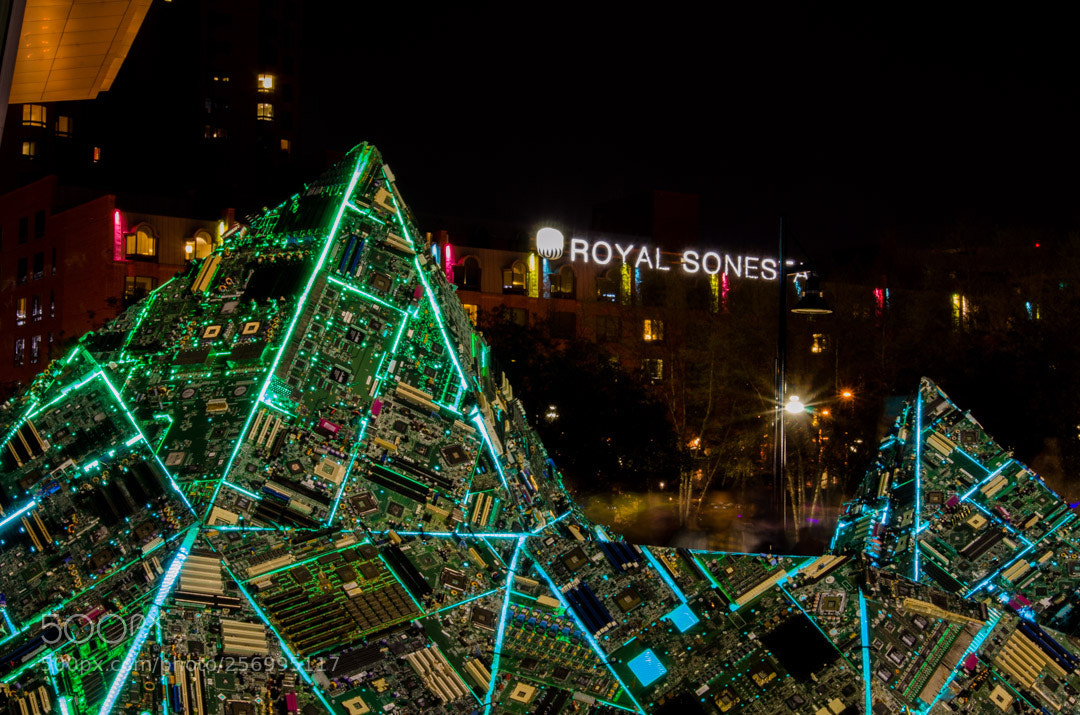 Nikon D7000 sample photo. Light city photography