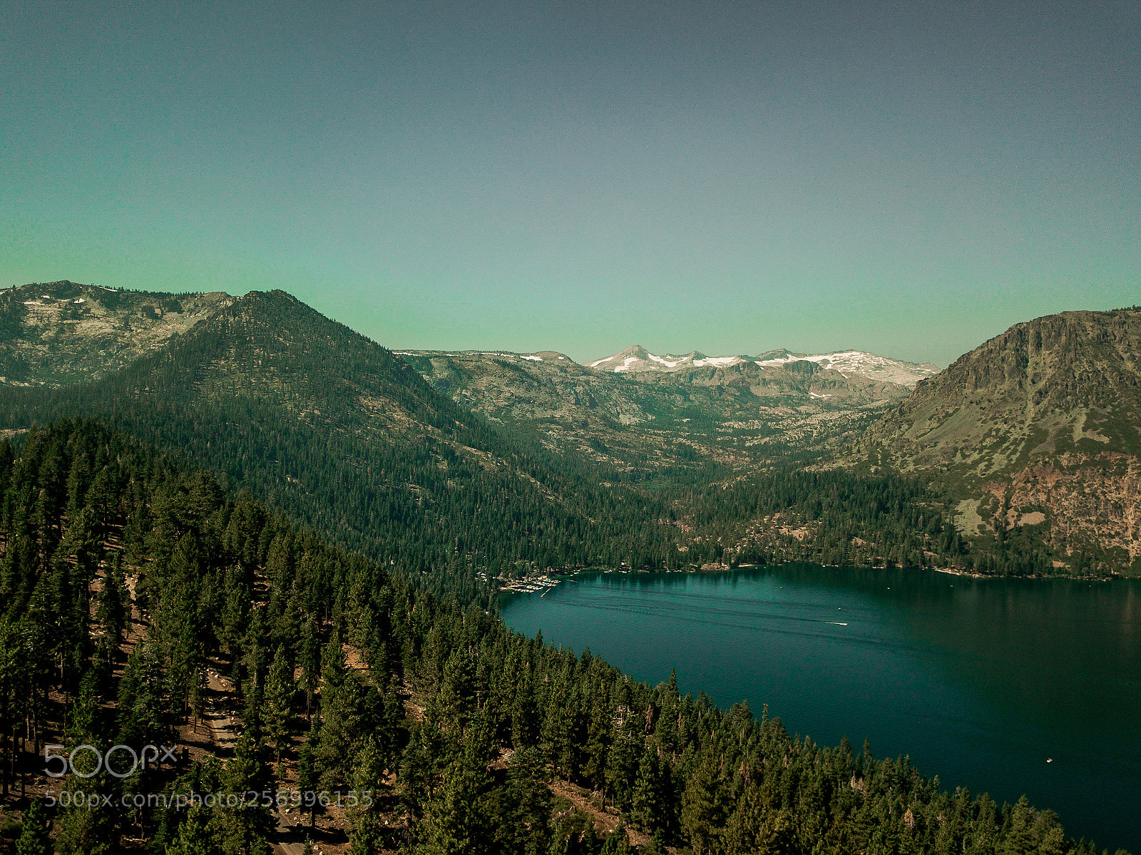 DJI FC220 sample photo. Fallen leaf lake photography