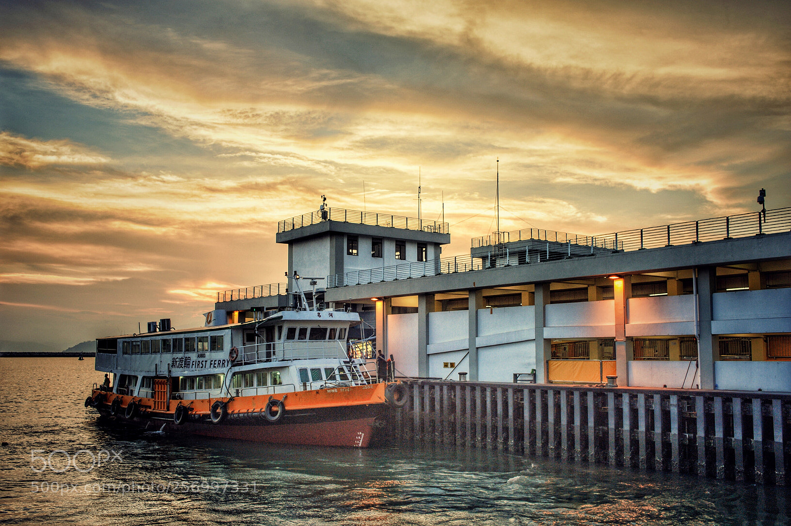 Nikon D700 sample photo. Cheung chau ferry photography