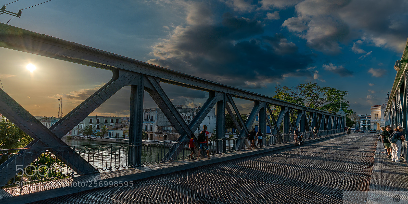 Sony a7R II sample photo. Bridge in matanza city photography