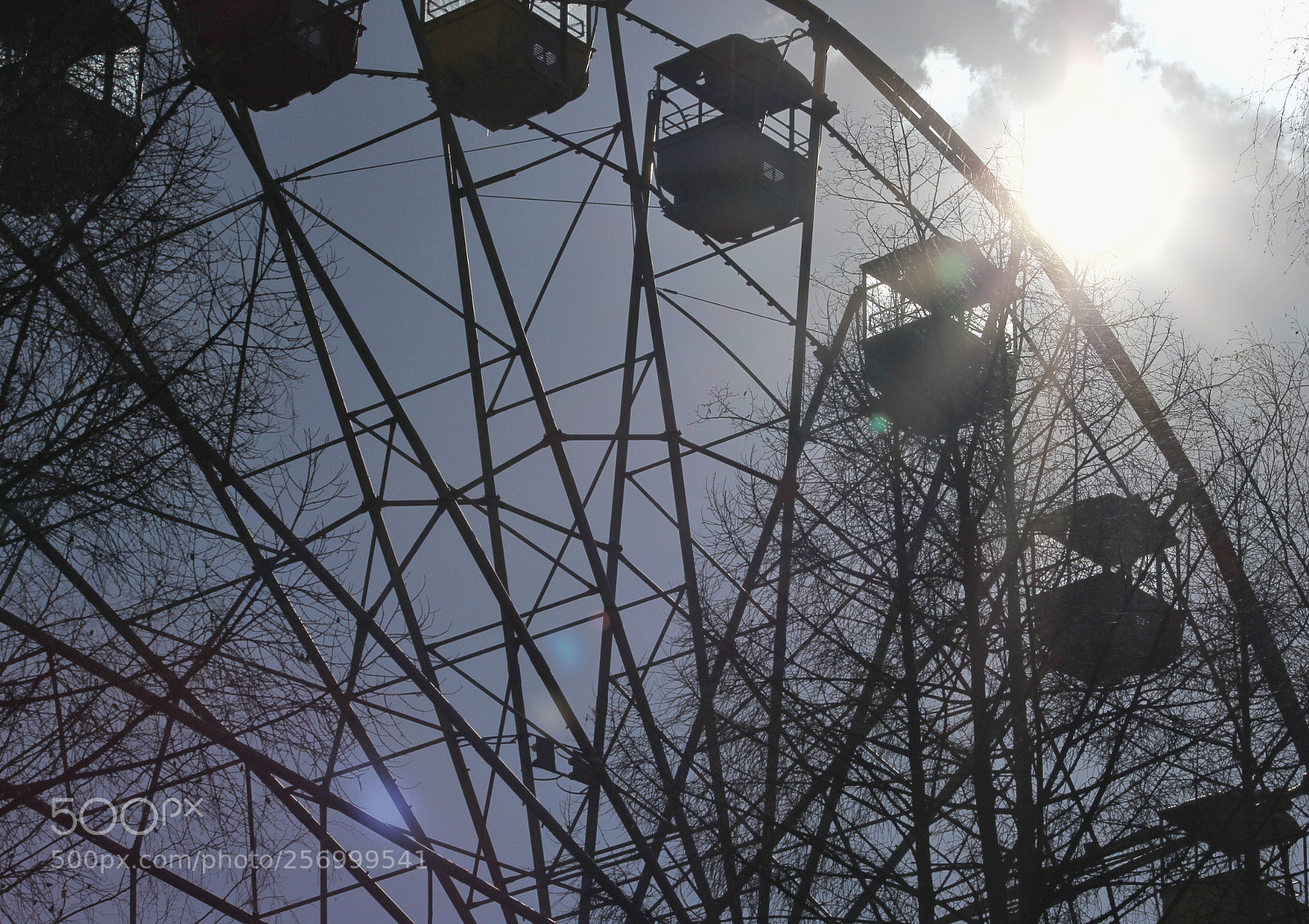 Canon EOS 60D sample photo. Ferris wheel silhouette photography