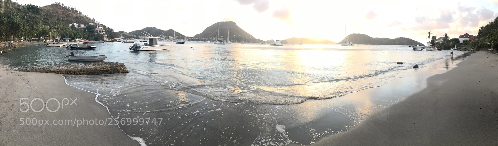 Apple iPhone 7 sample photo. Caribian beatch in sunset photography