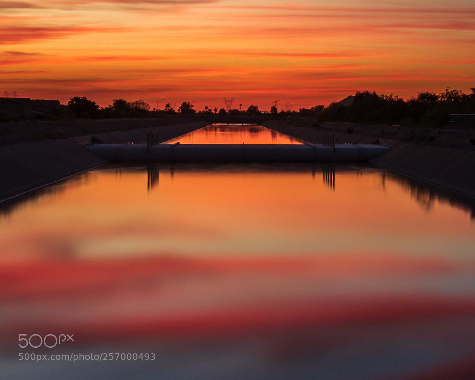 Canon EOS 7D sample photo. Canal reflect photography