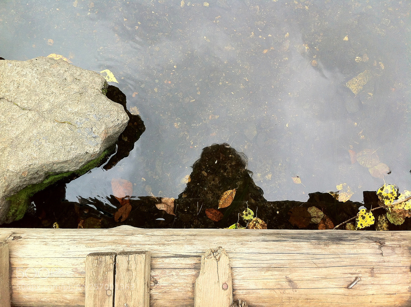 Apple iPhone 4 sample photo. Reflection in the autumn photography