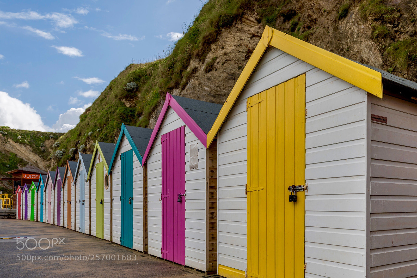 Nikon D810 sample photo. Colourful huts photography