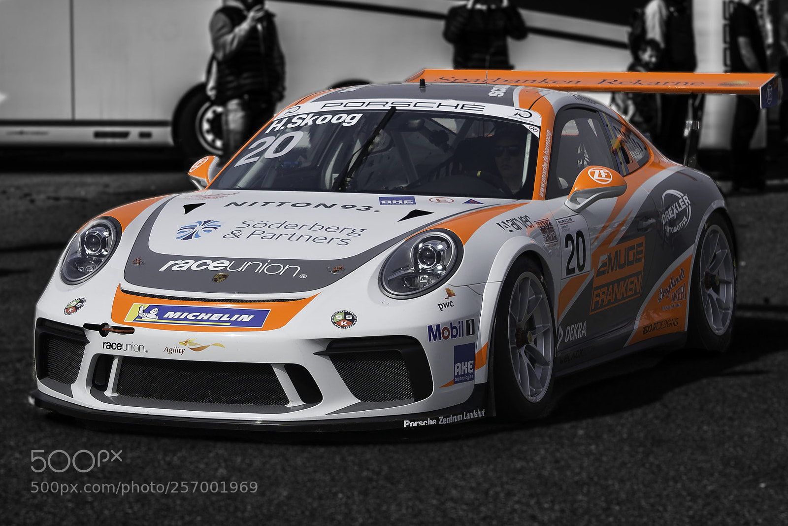 Sony a6000 sample photo. Porsche gt3 cup photography
