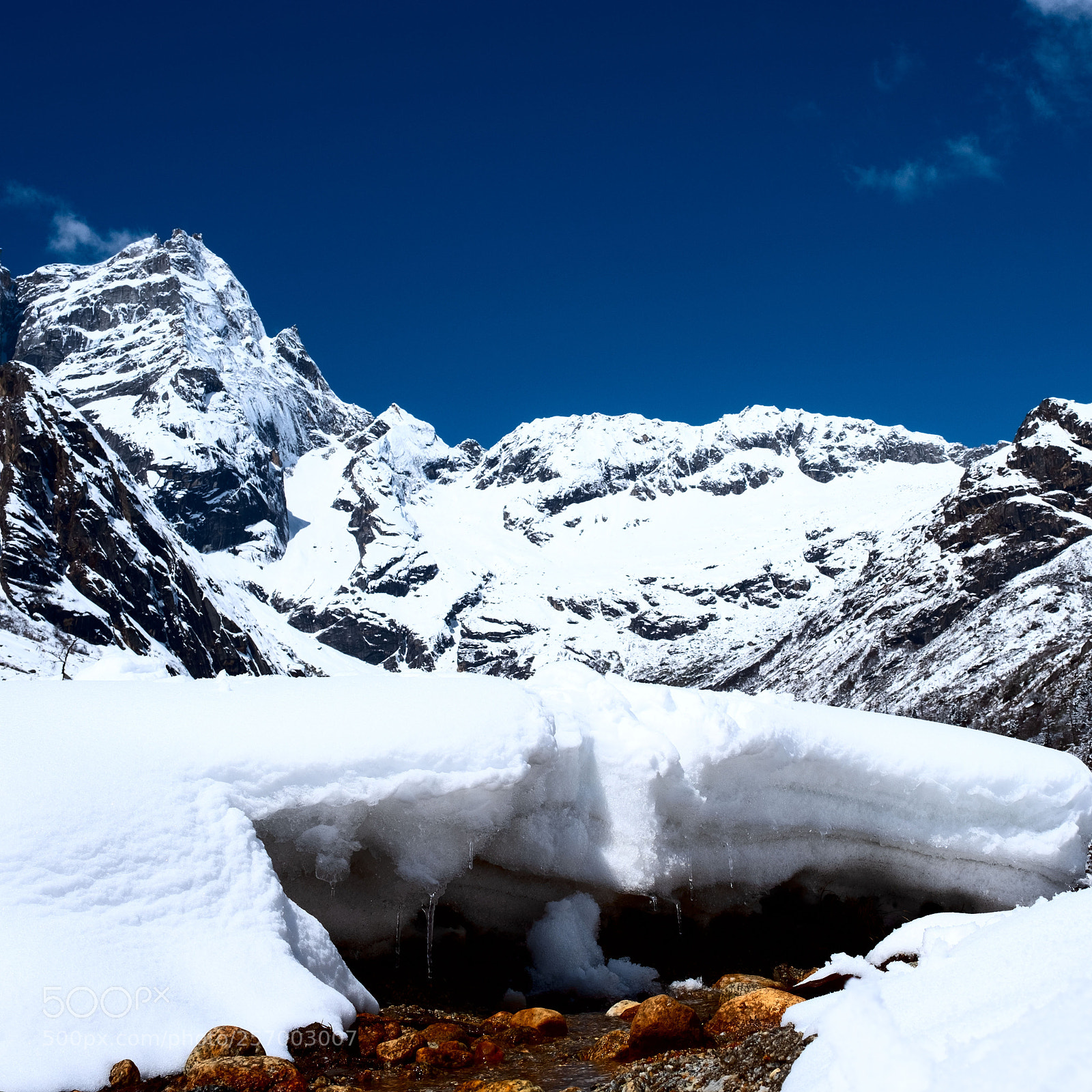 Fujifilm X-T2 sample photo. Snow mountain photography
