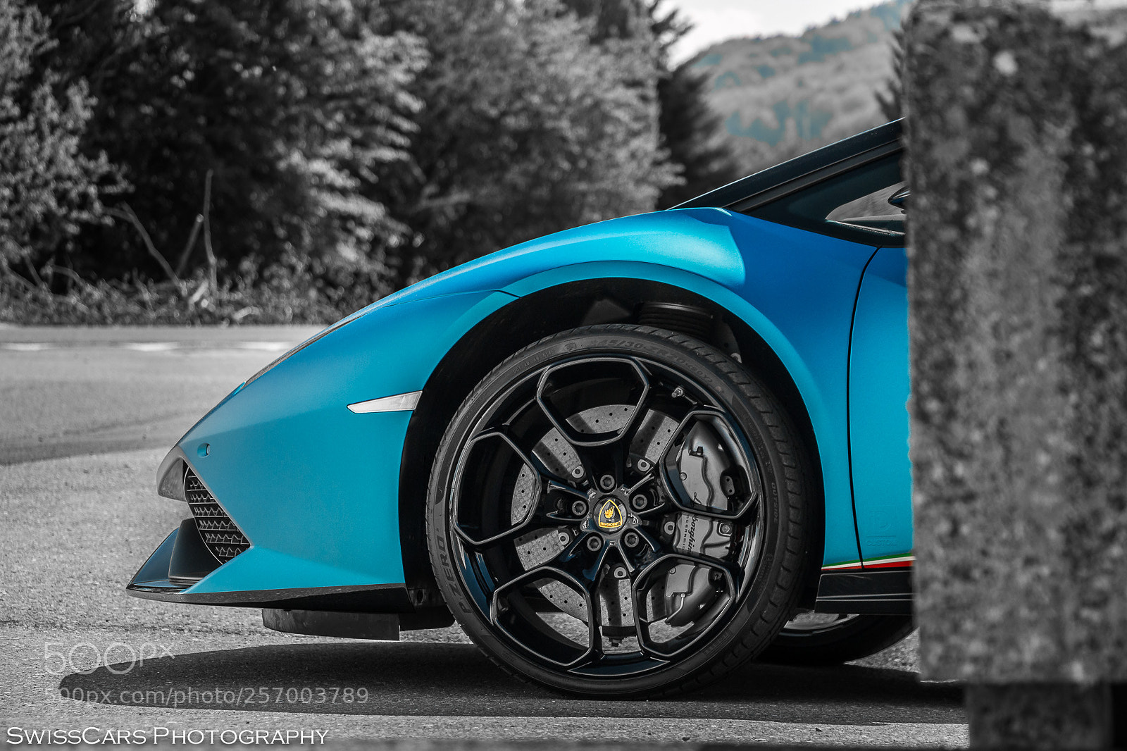 Canon EOS 70D sample photo. Lamborghini huracan spyder photography