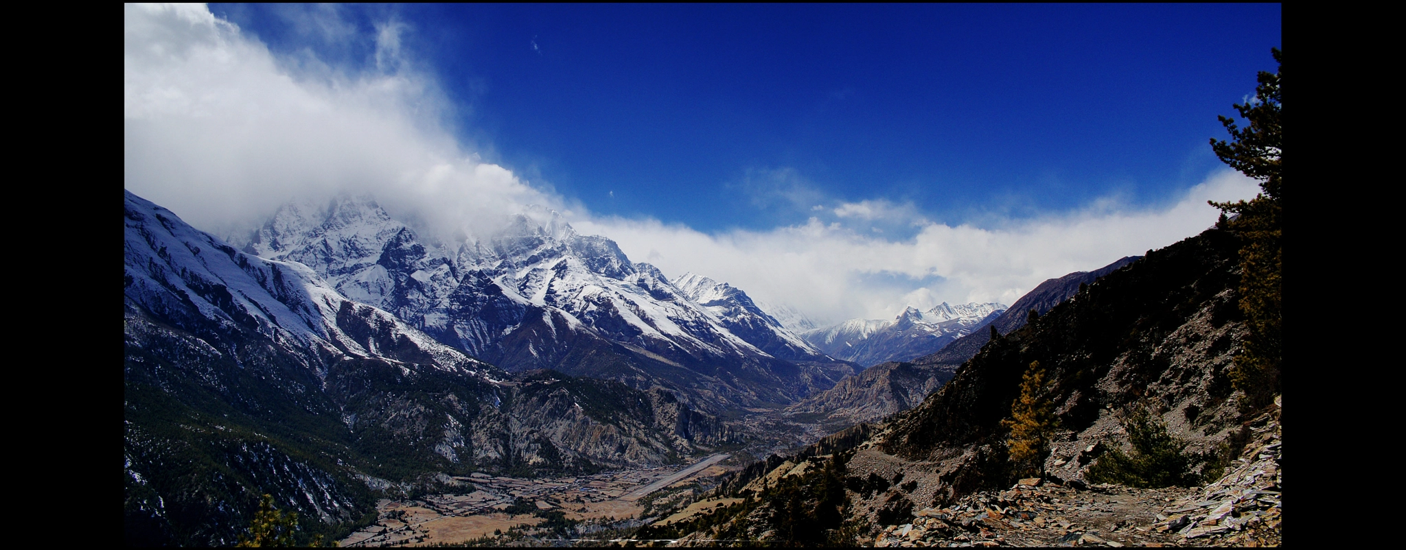 Sony Alpha DSLR-A900 sample photo. Annapurna circuit trekking photography