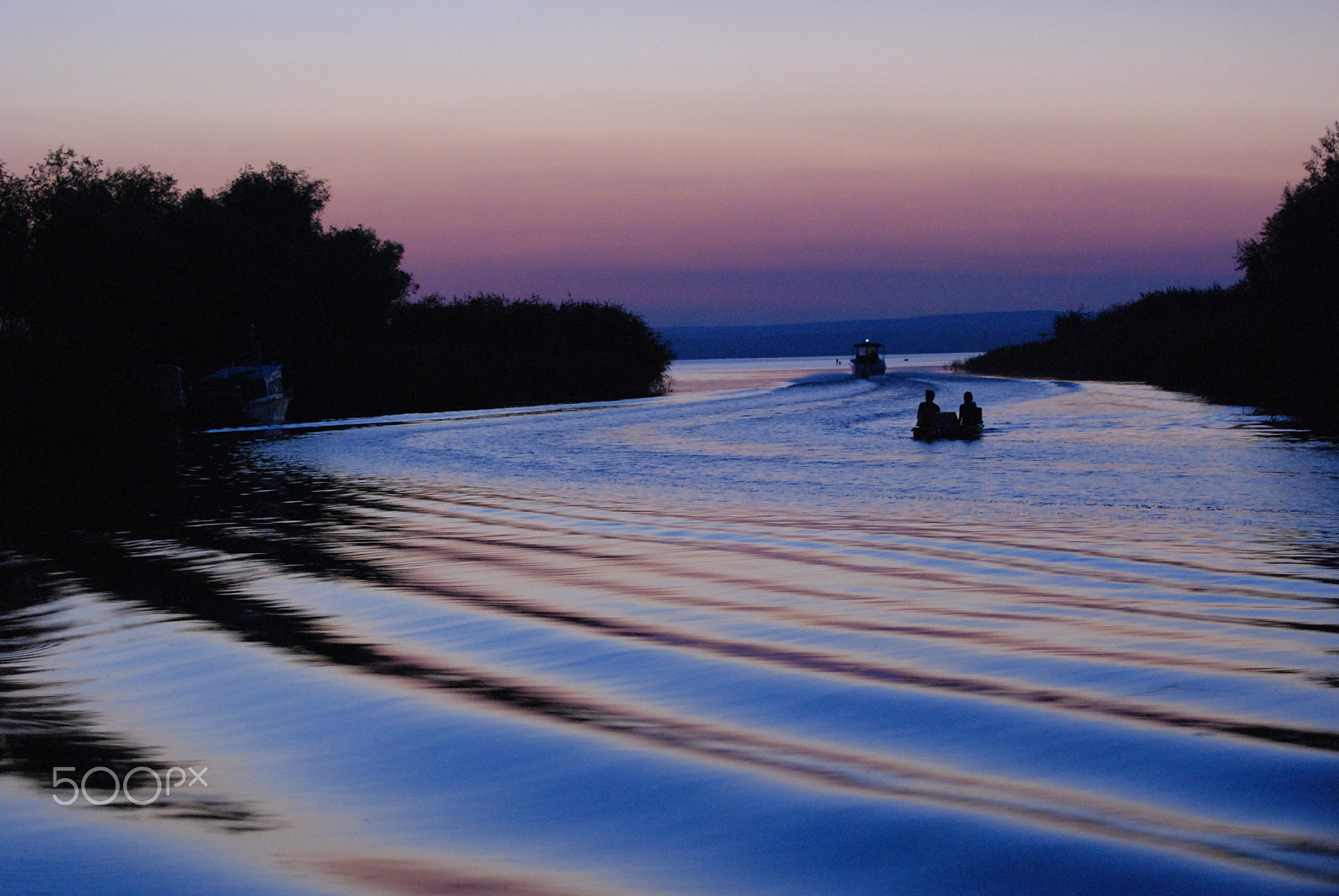Nikon D80 sample photo. Sunset over the danube delta photography