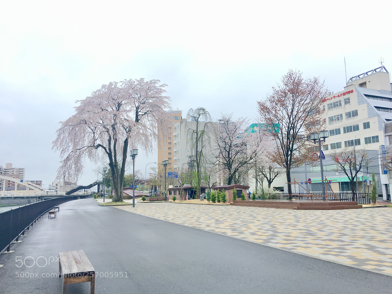 Apple iPhone 6s Plus sample photo. Morioka in rainy day 20180425 photography