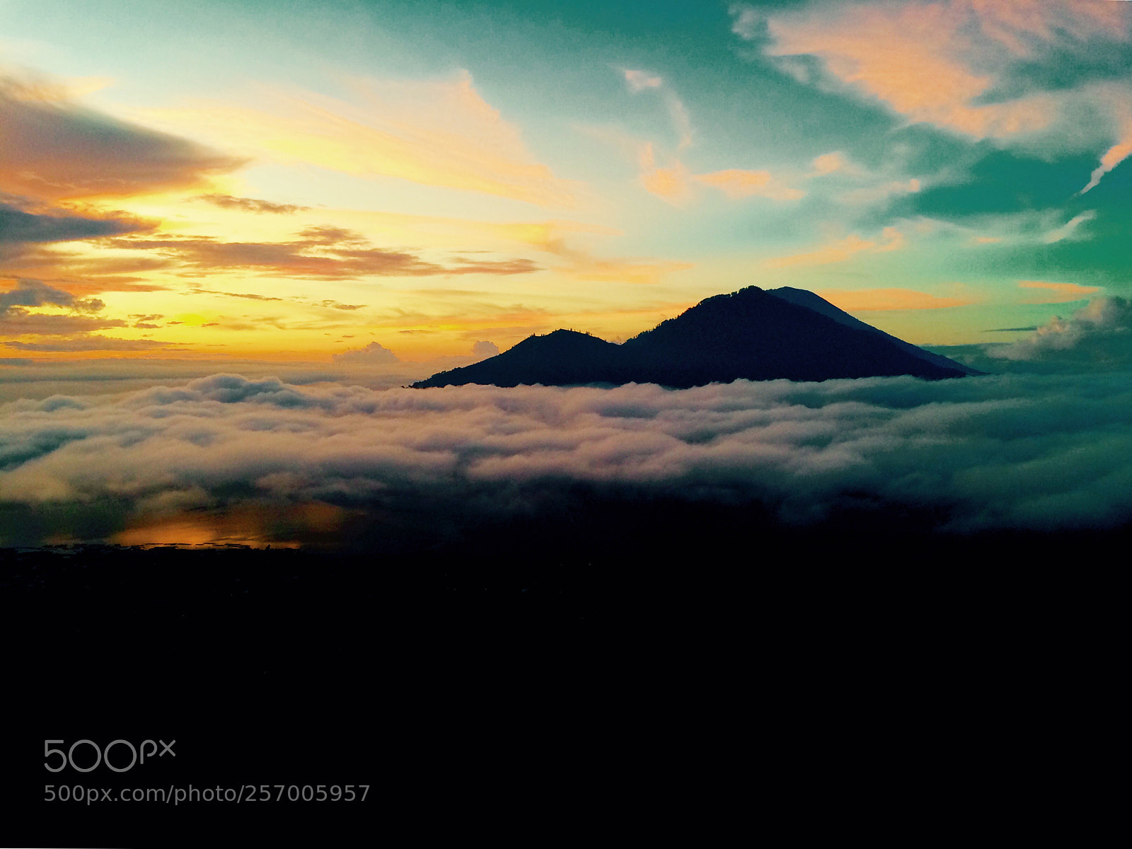 Apple iPhone 5s sample photo. Mt. batur photography