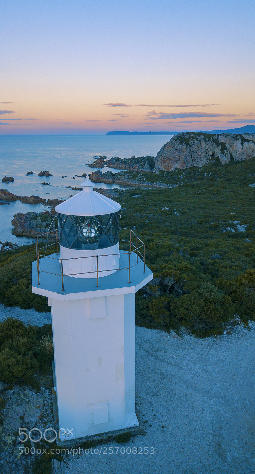 DJI FC220 sample photo. Rocky cape lighthouse. photography