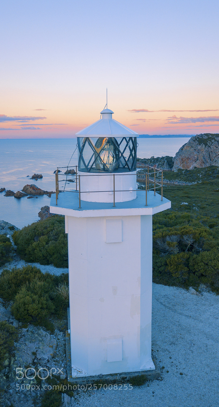DJI FC220 sample photo. Rocky cape lighthouse. photography