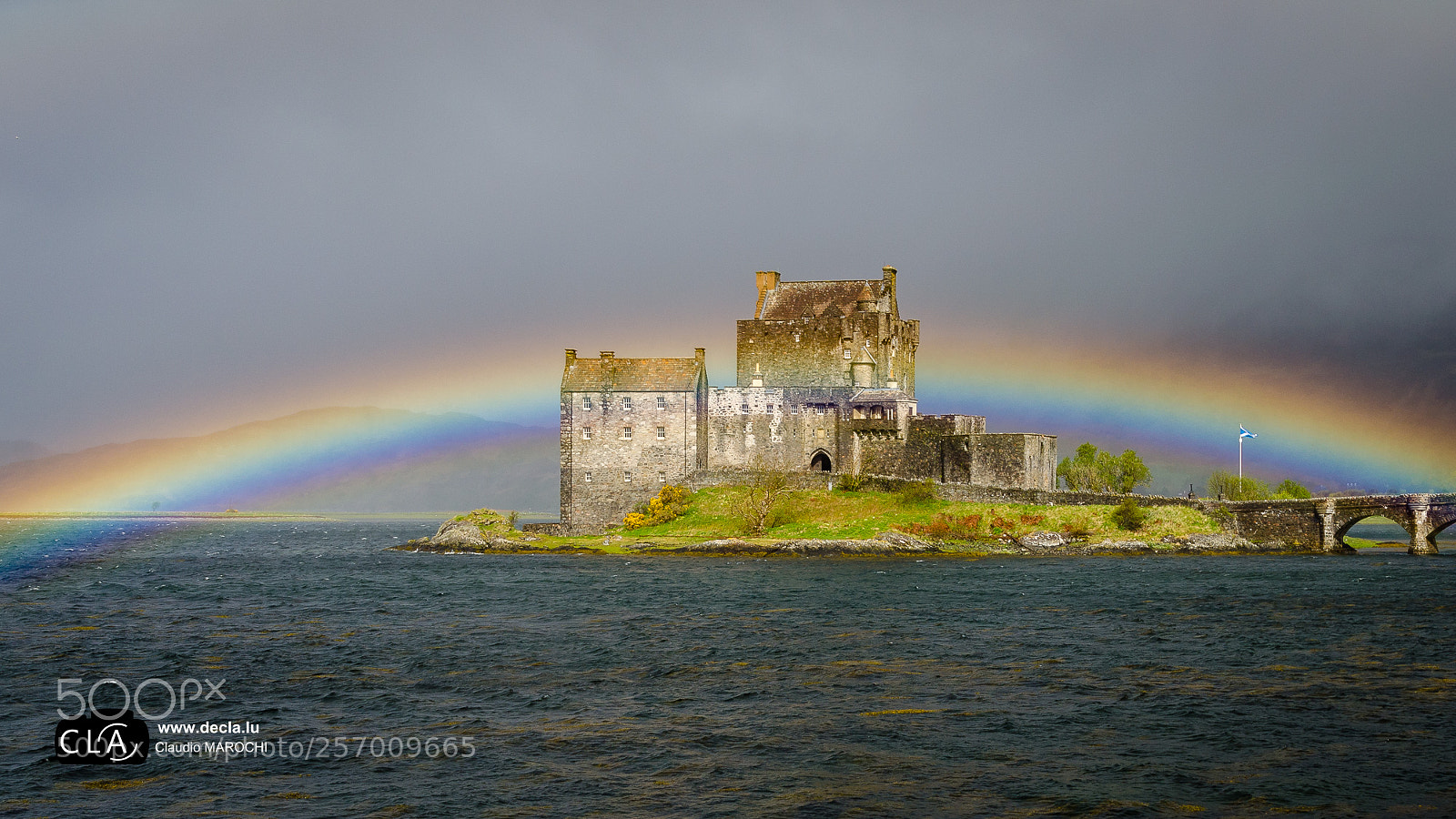 Nikon D5100 sample photo. Rainbow castle photography