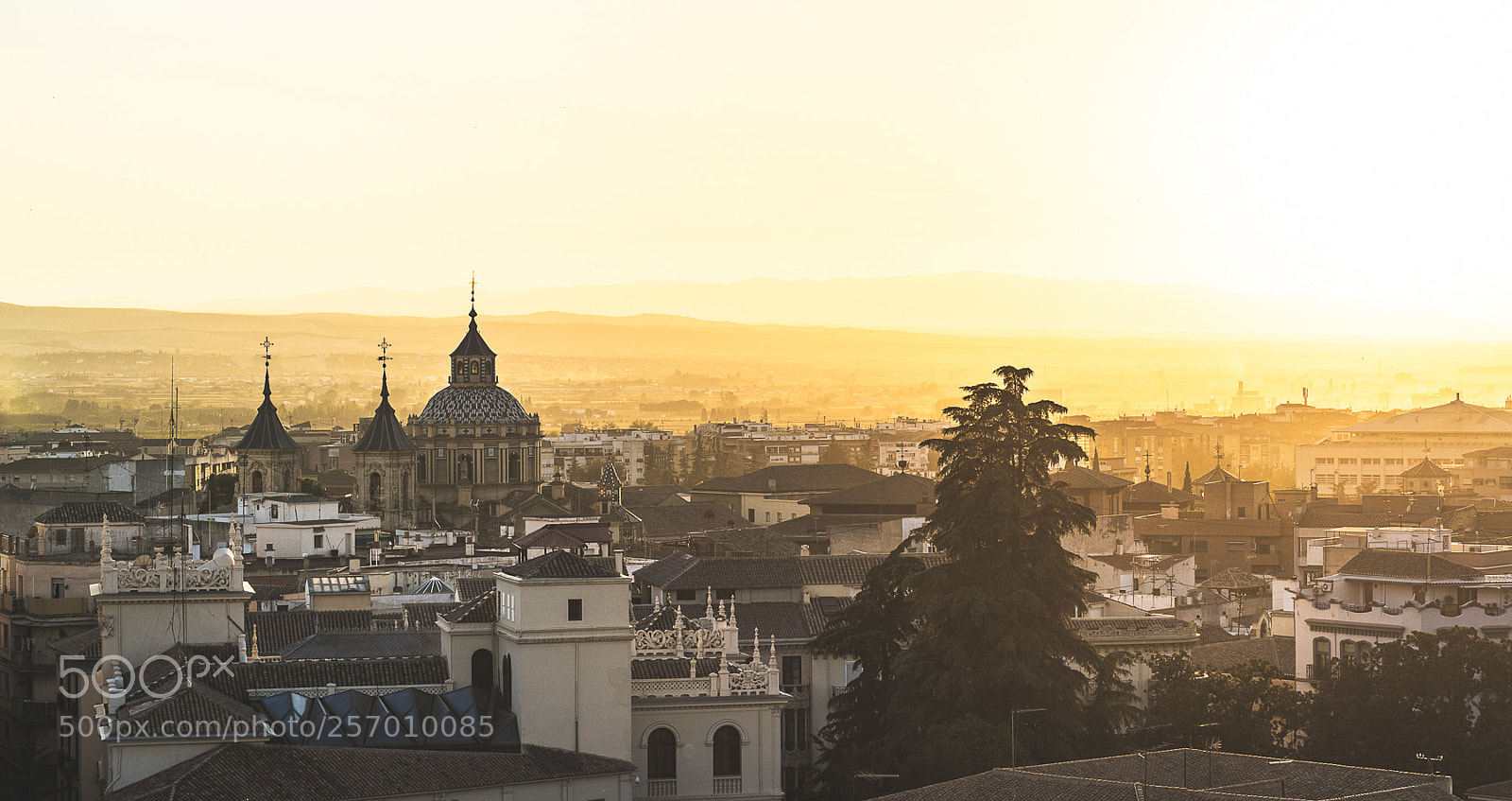 Sony a7 II sample photo. Granada in sunbath photography