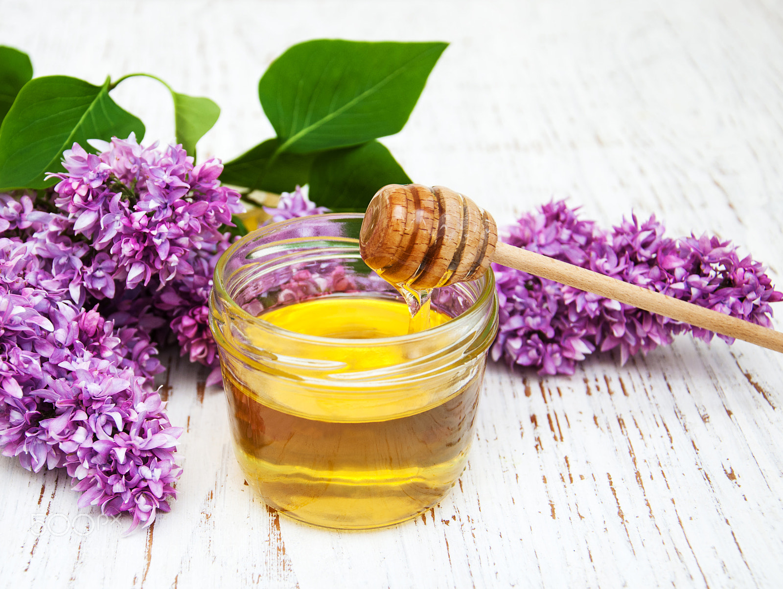 Nikon D90 sample photo. Lilac flowers with honey photography