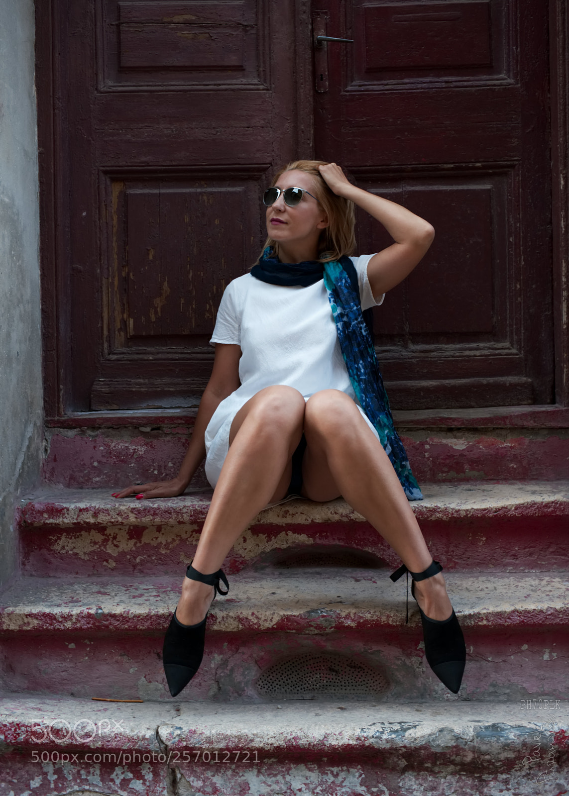 Canon EOS 6D sample photo. White short dress photography