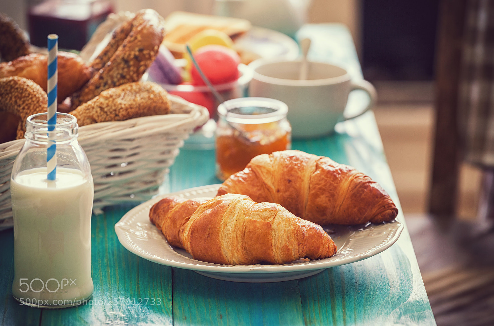 Canon EOS 5D Mark II sample photo. Traditional continental breakfast photography