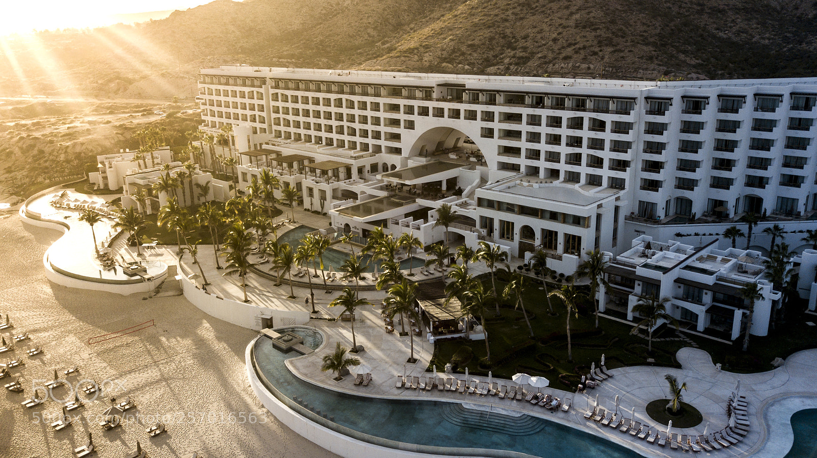 DJI FC220 sample photo. Beach in mexico photography