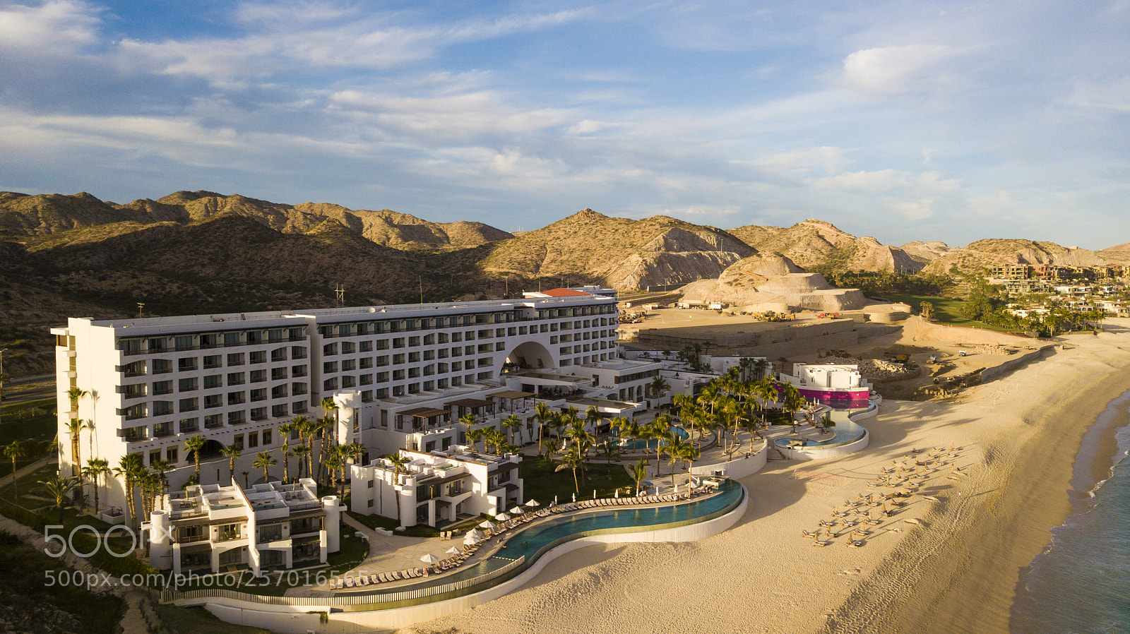 DJI FC220 sample photo. Beach in mexico photography