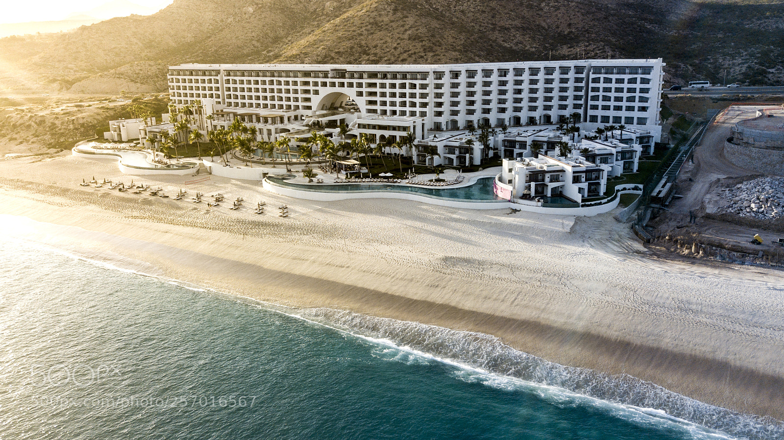 DJI FC220 sample photo. Beach in mexico photography