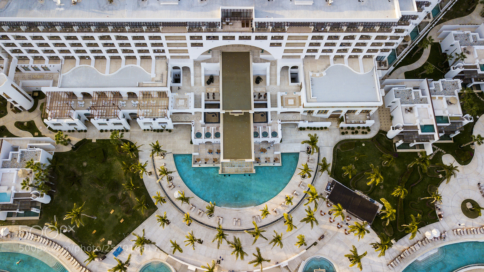 DJI FC220 sample photo. Beach in mexico photography