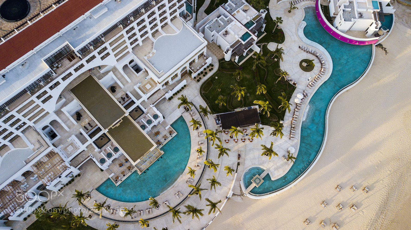 DJI FC220 sample photo. Beach in mexico photography