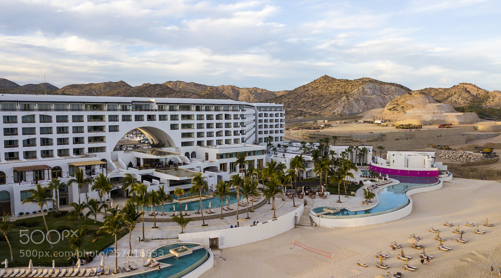 DJI FC220 sample photo. Beach in mexico photography