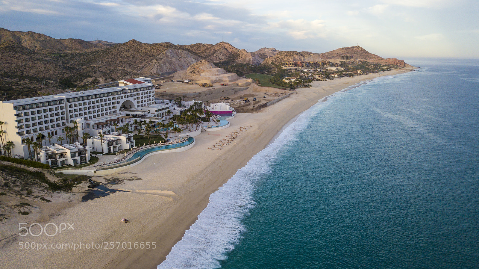 DJI FC220 sample photo. Beach in mexico photography